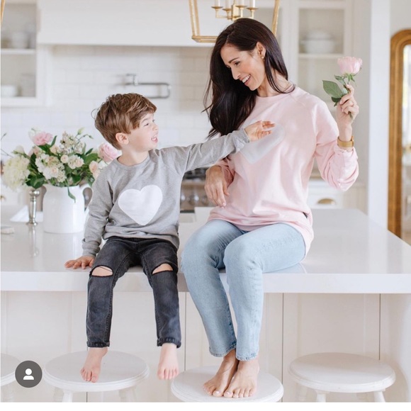 Wooly Doodle Blush Love Crew - Size Small - Picture 3 of 9